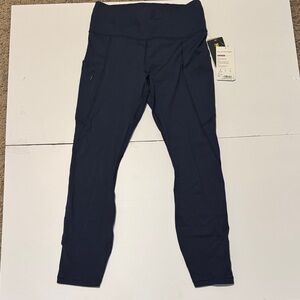 Athleta all in 7/8 Navy tight NWT size medium